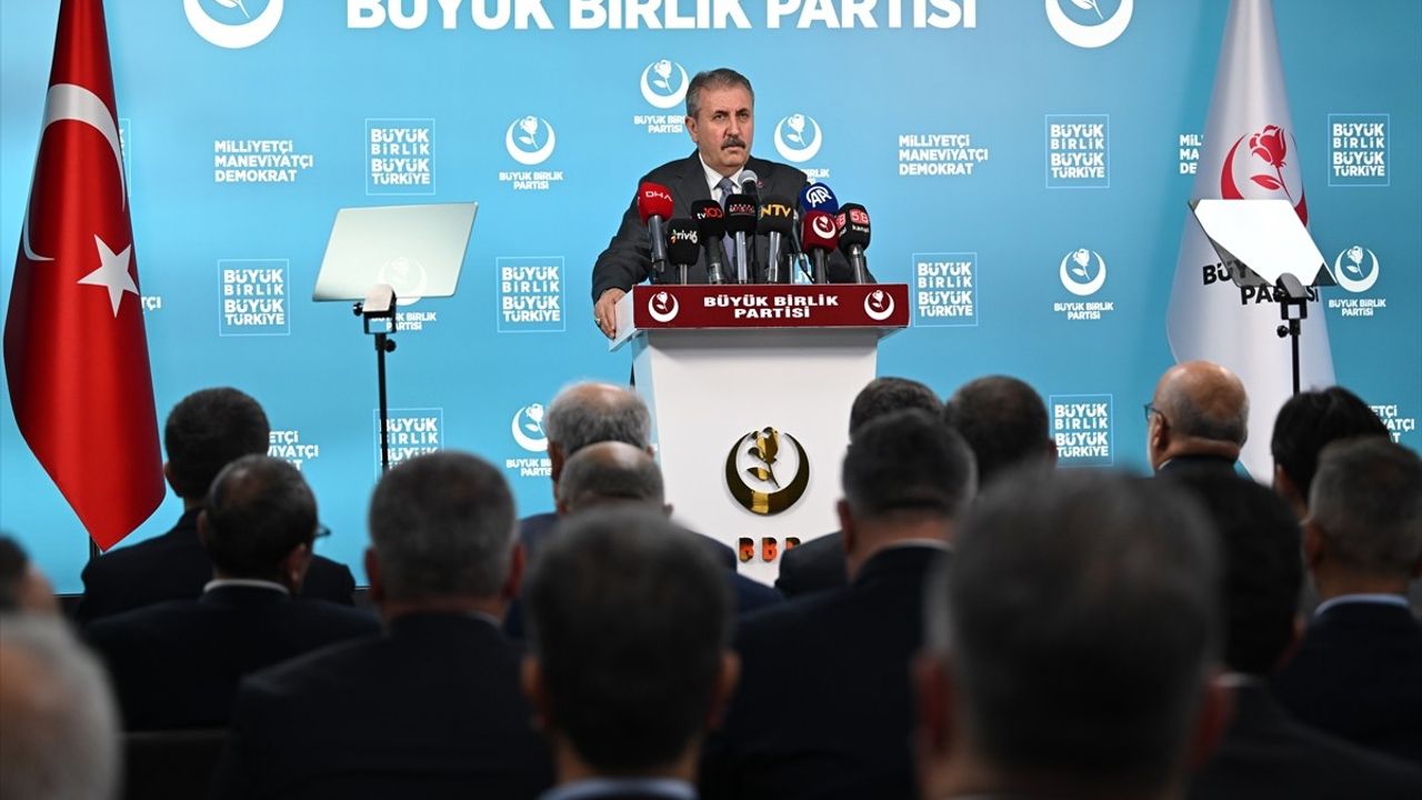 BBP Genel Başkanı Destici: Yerli Teknolojiler ve Güvenlik Önlemleri Üzerine Açıklamalarda Bulundu