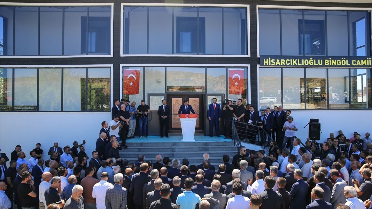 Bingöl'de Hisarcıklıoğlu Camisi Açıldı