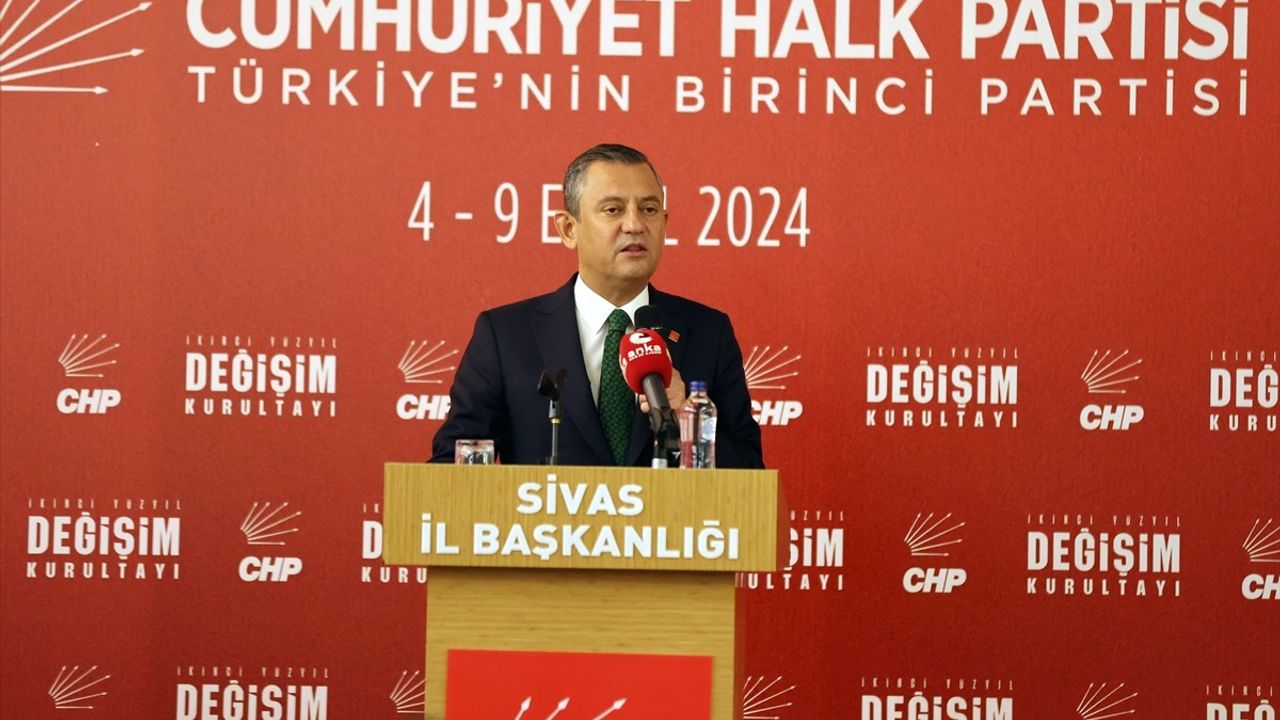 CHP Genel Başkanı Özgür Özel'in Sivas'taki Kurultay Konuşması