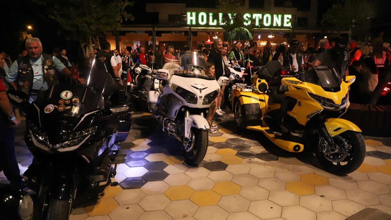 Denizli'de Uluslararası Motosiklet Festivali Rüzgarı