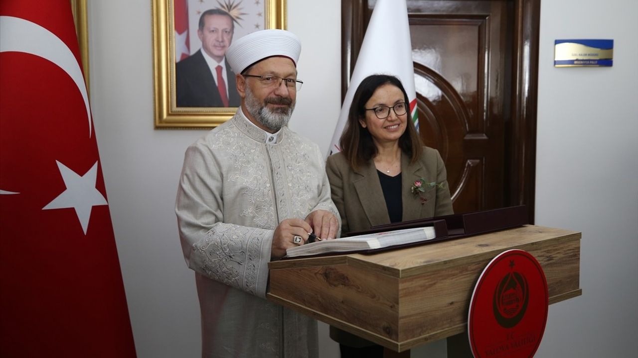 Diyanet İşleri Başkanı Erbaş, Yalova'da Yeni Müftülük Binasını Açtı