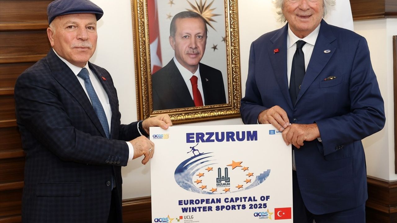 Erzurum, 2025 Avrupa Kış Sporları Başkenti