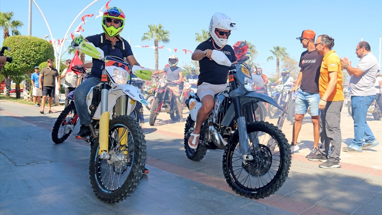 Fethiye'de Türkiye Süper Enduro Şampiyonası Heyecanı Başladı