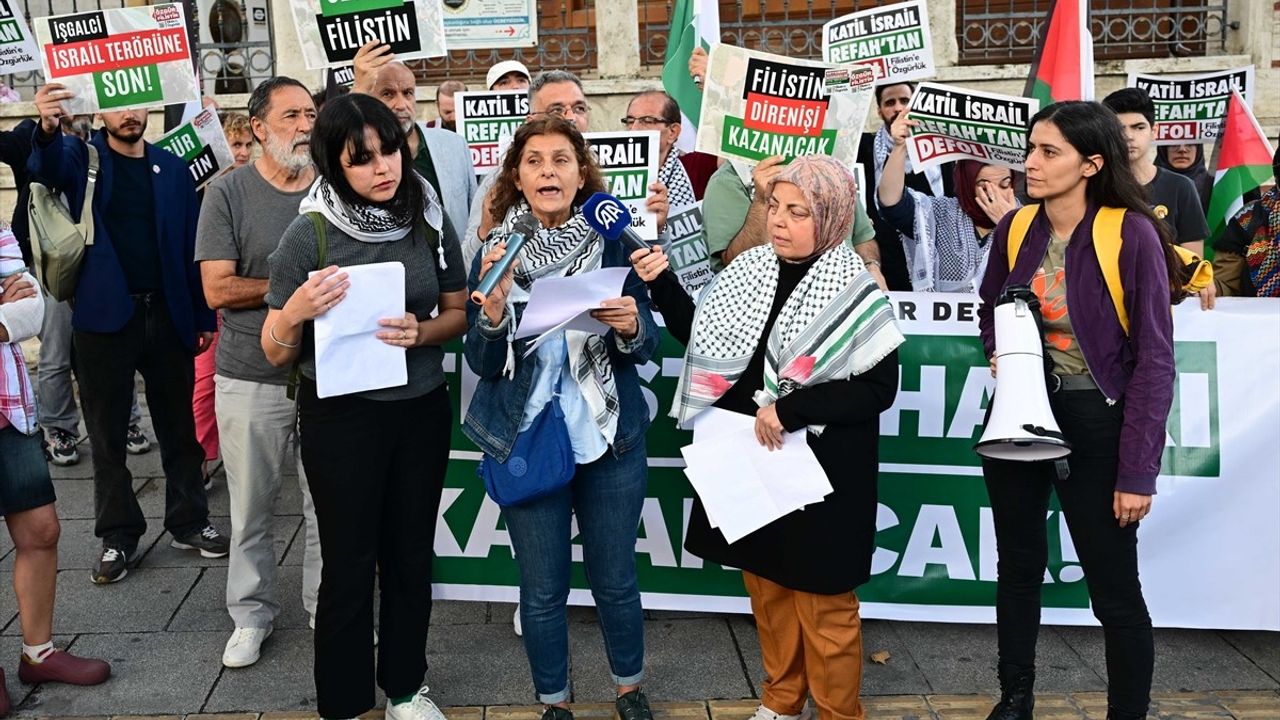 Filistin Özgürlük Platfromu, Gazze'ye Yönelik Saldırılara Karşı Sesini Yükseltti