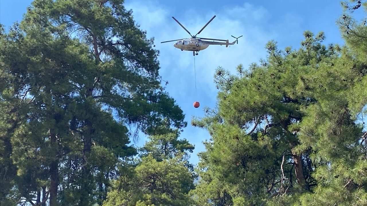 Kaş'taki Orman Yangınında Gözaltına Alınan Şüpheli Serbest Bırakıldı