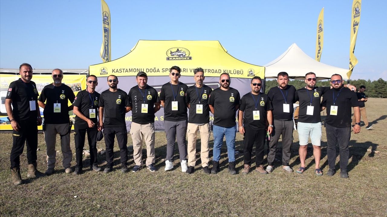 Kastamonu'da Heyecan Dolu Offroad Kamp ve Karavan Festivali Başladı