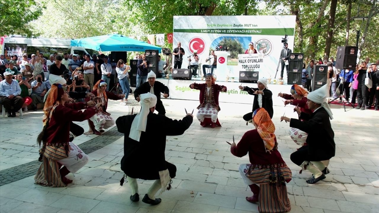 Mersin'de İlk Mut Zeytin ve Zeytinyağı Festivali Düzenlendi