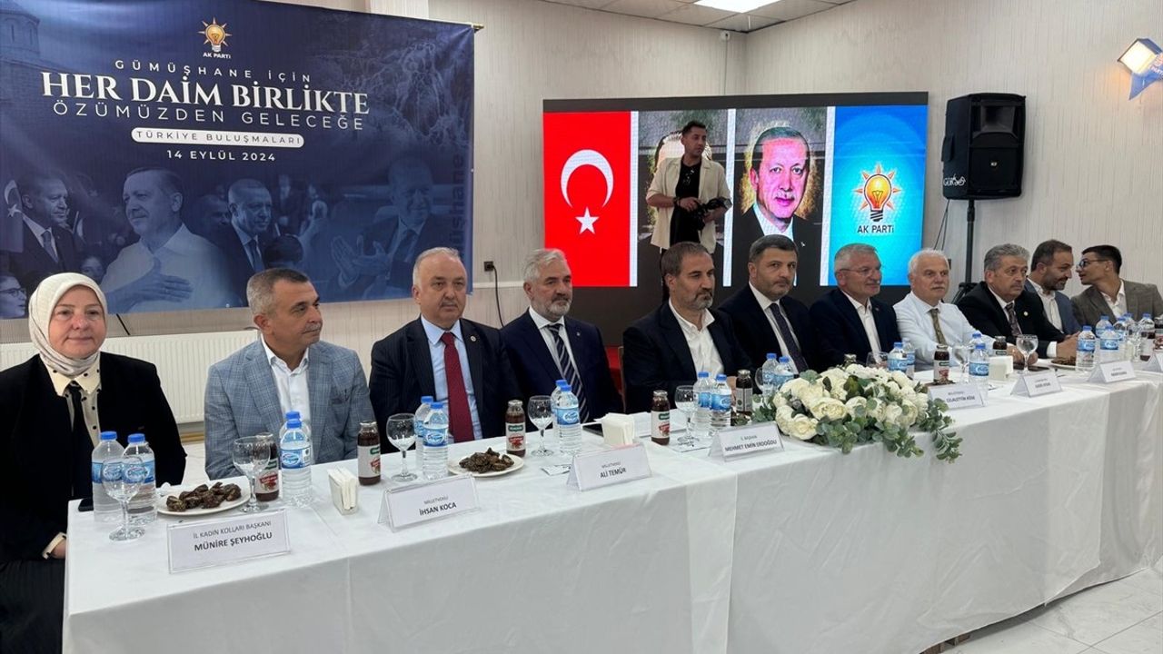 Mustafa Şen'den Gümüşhane'de AK Parti Vurgusu