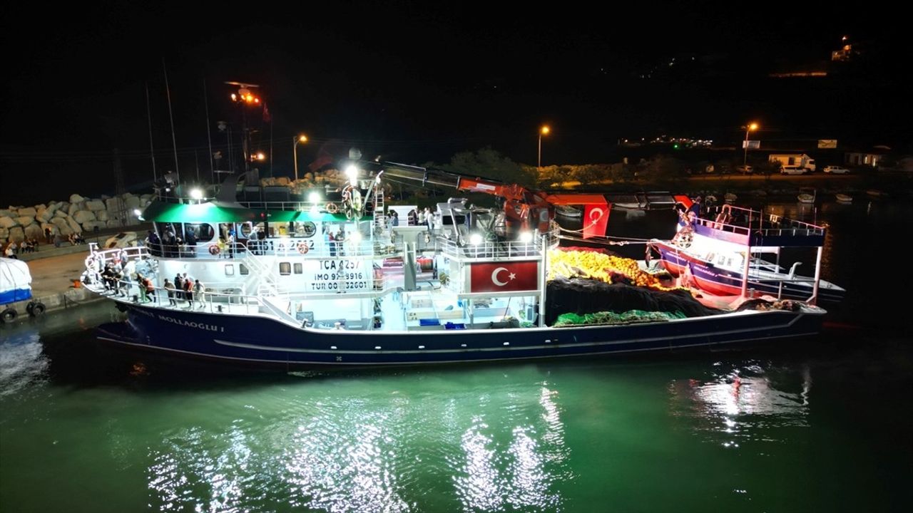 Ordu'da Balıkçılık Sezonu Başladı