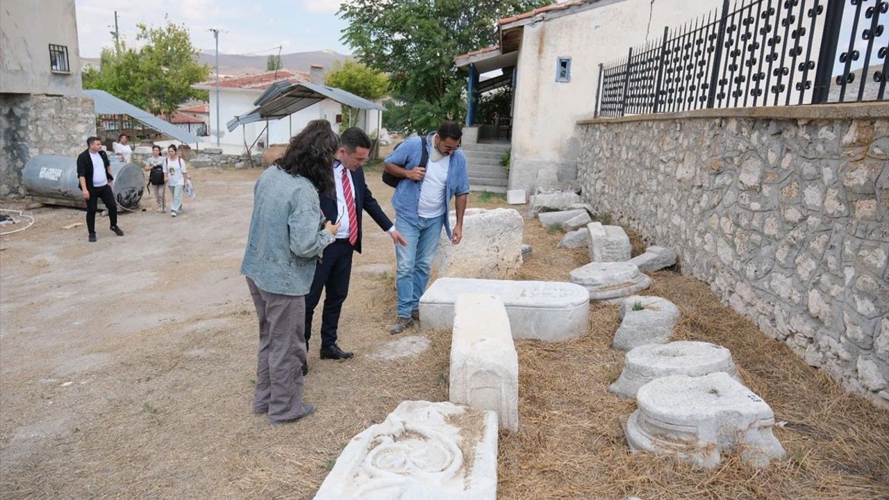 Pessinus Antik Kenti'nde Yeniden Kazı Çalışmaları Başladı