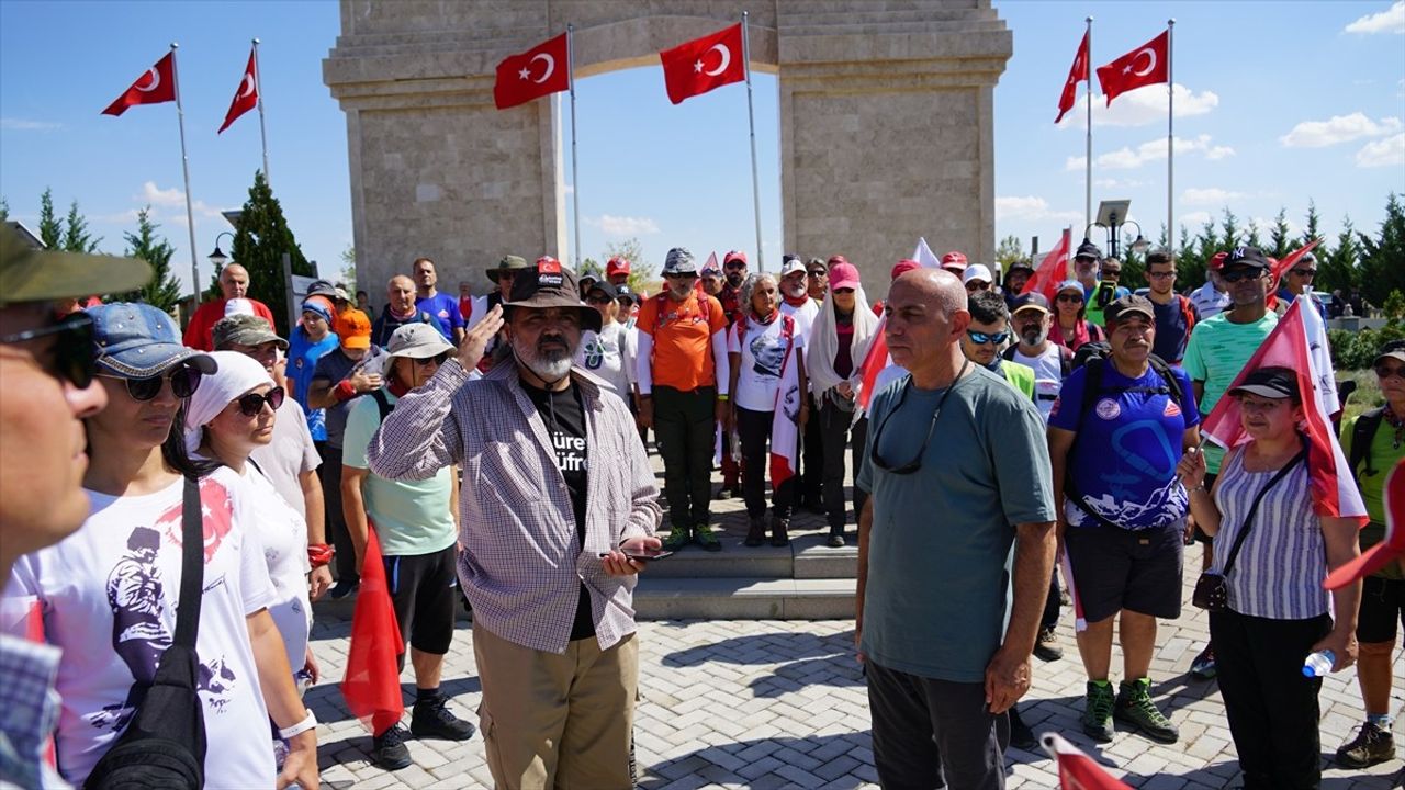 Sakarya Zaferi Diriliş Yolu Yürüyüşü Polatlı'da Başladı