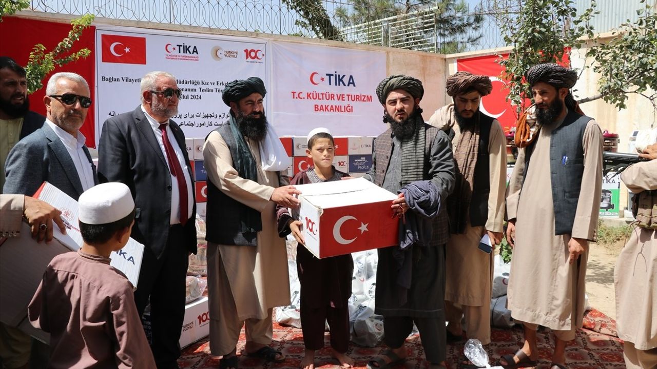 TİKA'dan Afganistan'daki Yetimlere Yardım Eli