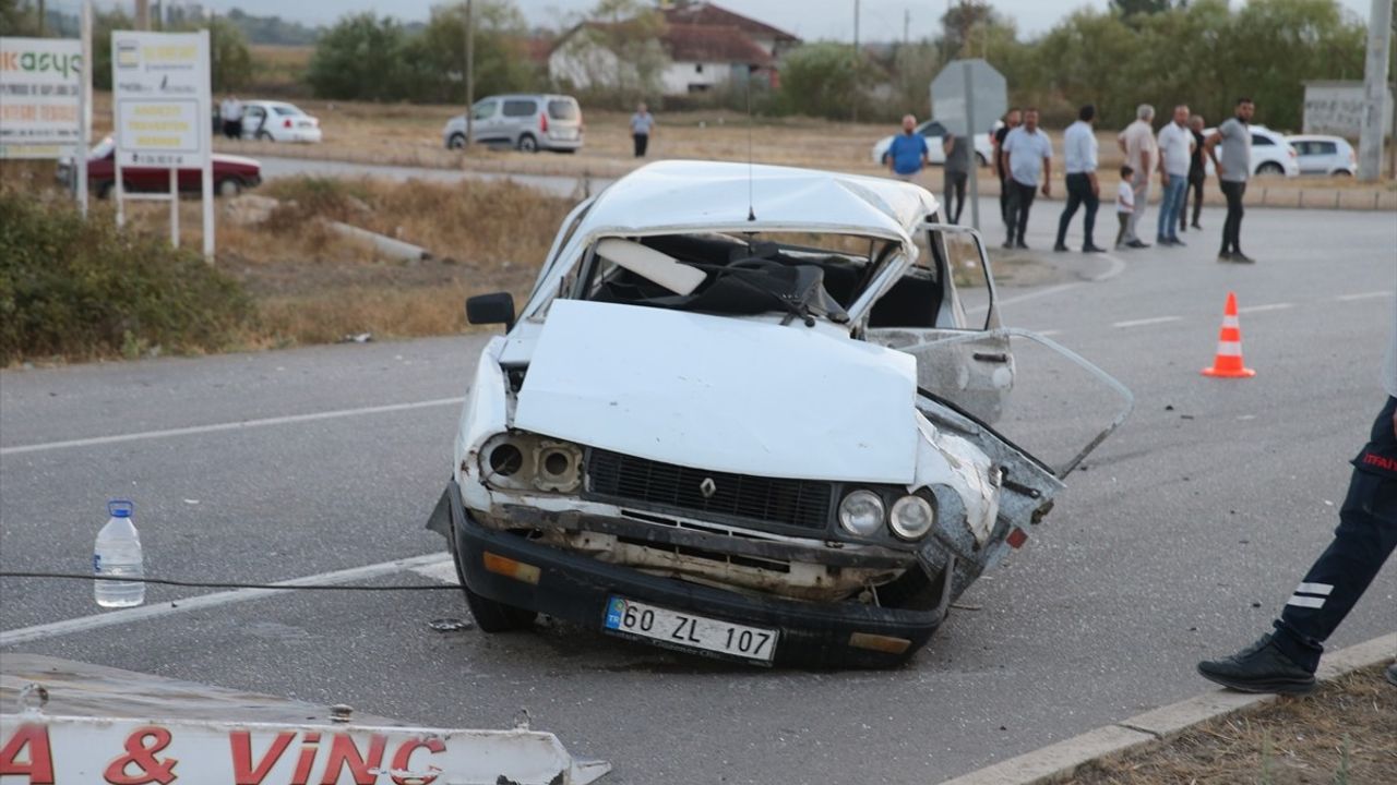 Tokat'ta Feci Kaza: 1 Ölü, 3 Yaralı