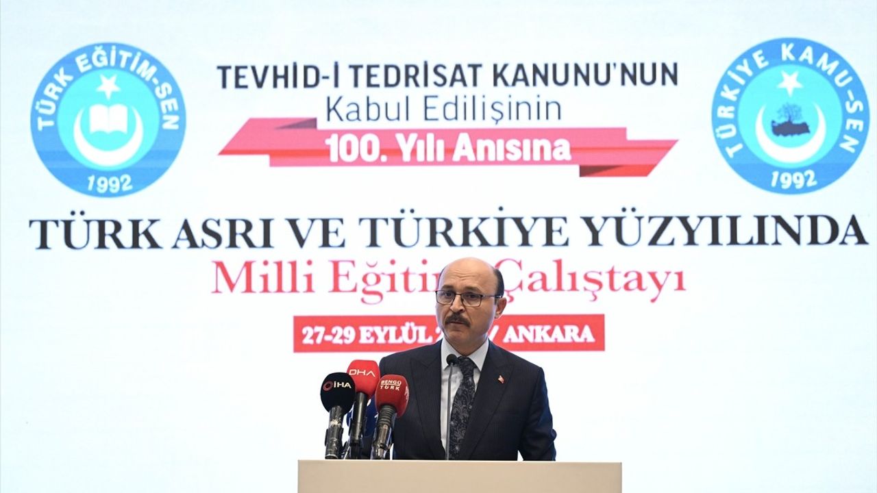 Türk Asrı ve Türkiye Yüzyılı İçin Eğitim Vurgusu