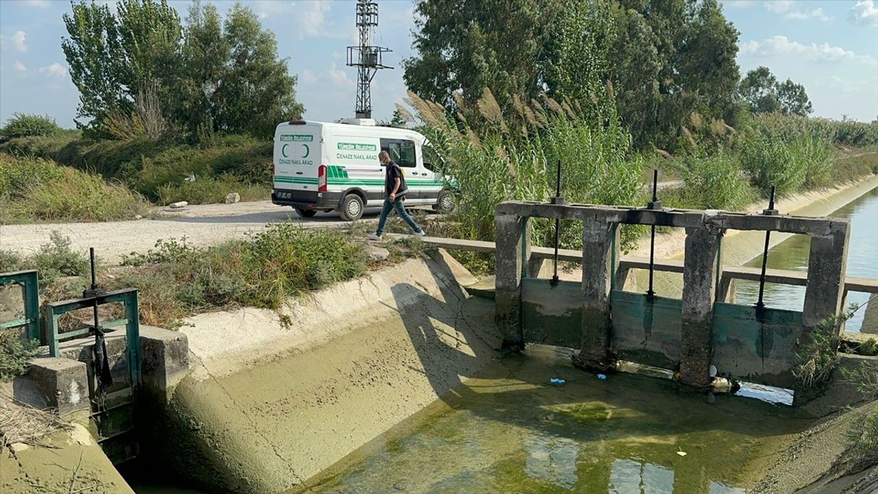 Yüreğir'de Sulama Kanalında Erkek Cesedi Bulundu