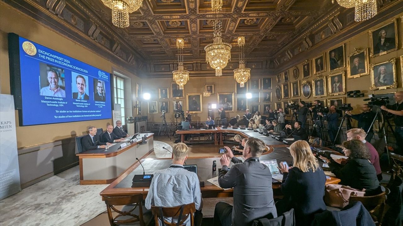 2024 Nobel Ekonomi Ödülü Sahipleri Açıklandı