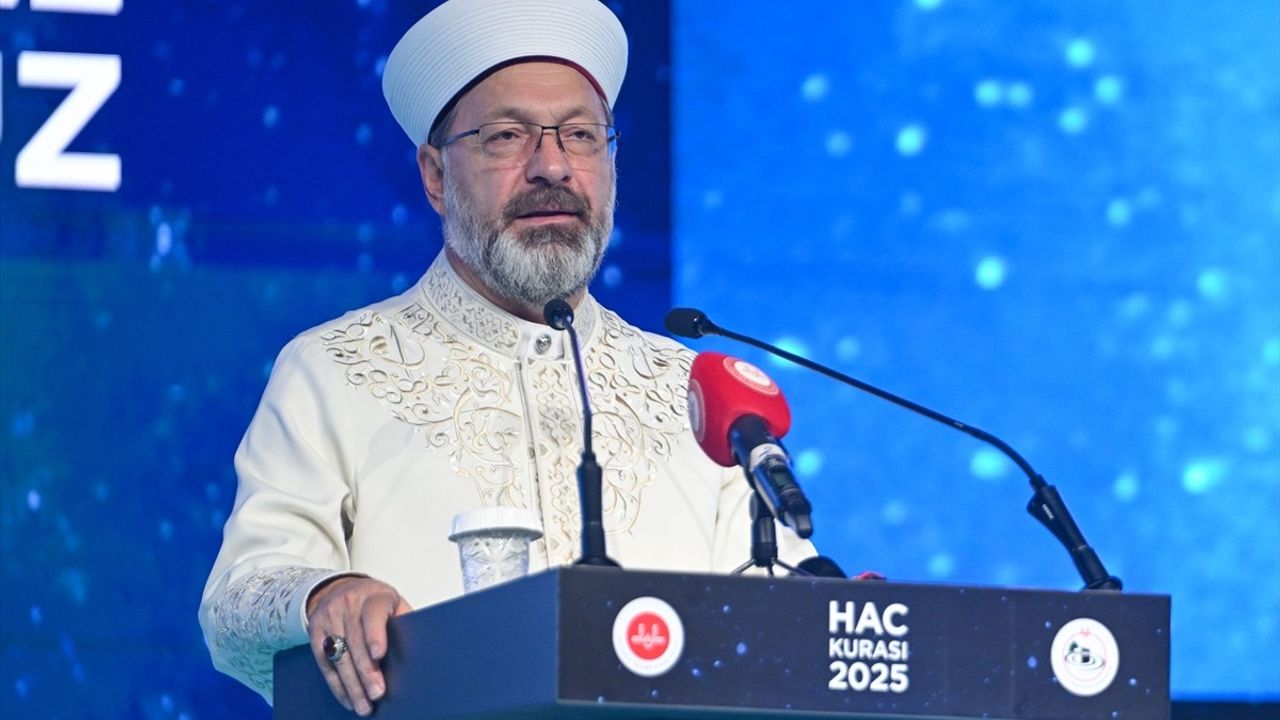 2025 Hac Kuraları Çekildi: Ali Erbaş'ın Açıklamaları