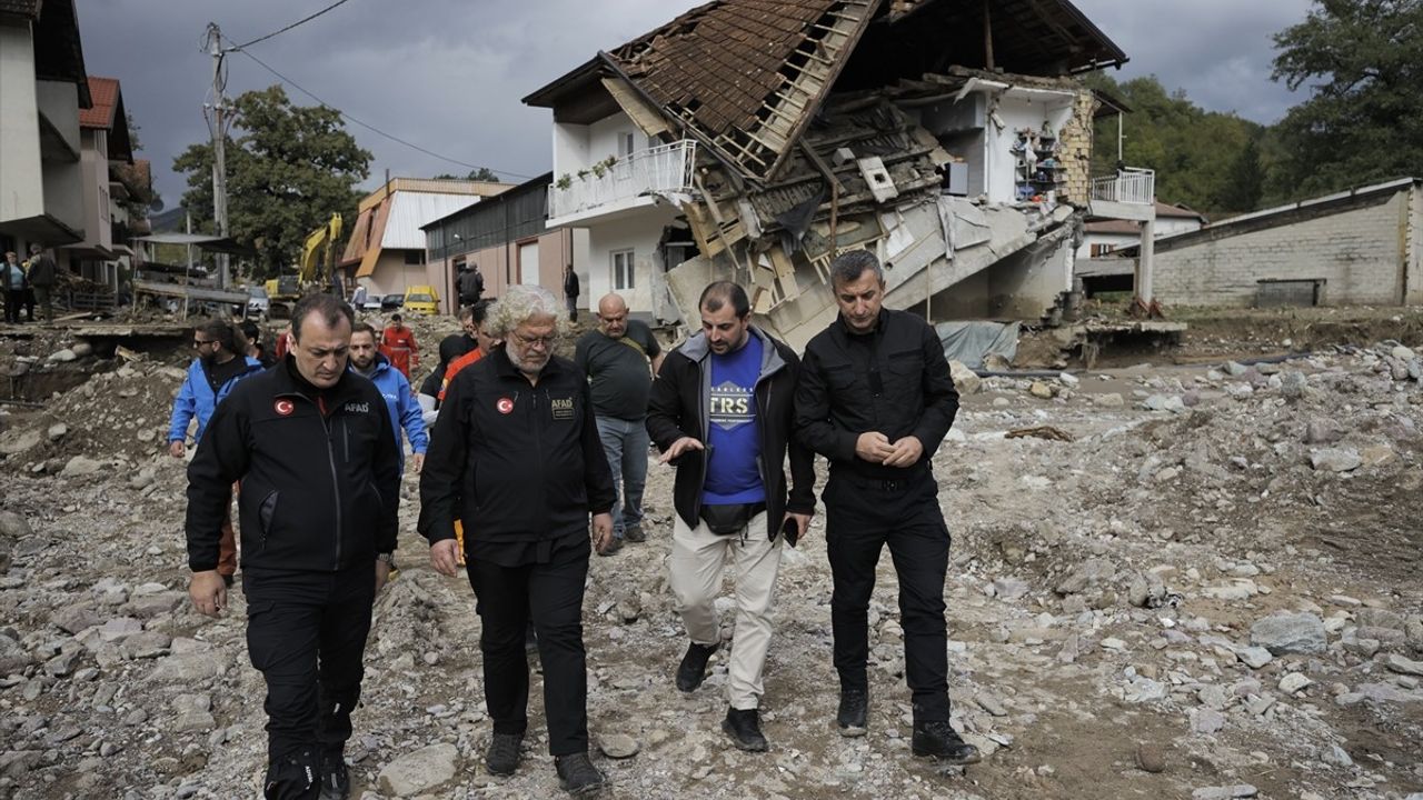 AFAD, Bosna Hersek’te Sel Mağdurları İçin Yardım Gönderiyor