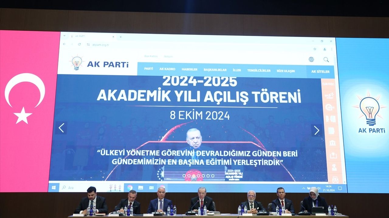 AK Parti MKYK Toplantısı Gerçekleşti