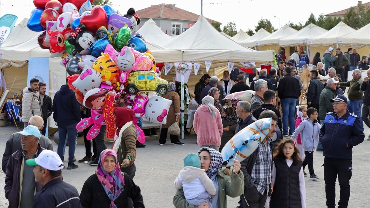 Aksaray'da Dördüncü Geleneksel Ağaçören Ceviz Festivali Başladı