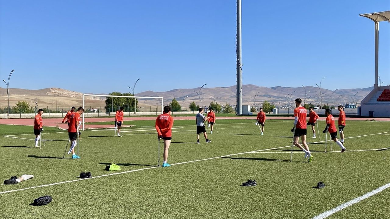 Ampute Futbol Milli Takımı Balkan Şampiyonası'na Hazır