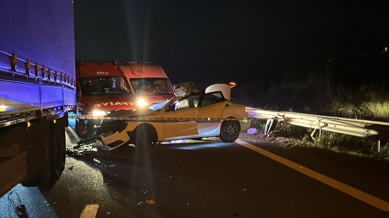 Anadolu Otoyolu'nda Trajik Kaza: 2 Kişi Hayatını Kaybetti