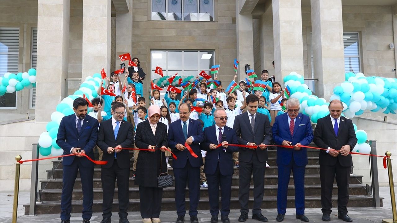 Azerbaycan'da Yeni Eğitim Kapısı: Maarif Okulları Kampüsü Açıldı