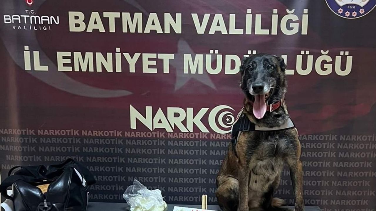 Batman'da Yolcu Otobüsünde Uyuşturucu Yakalandı