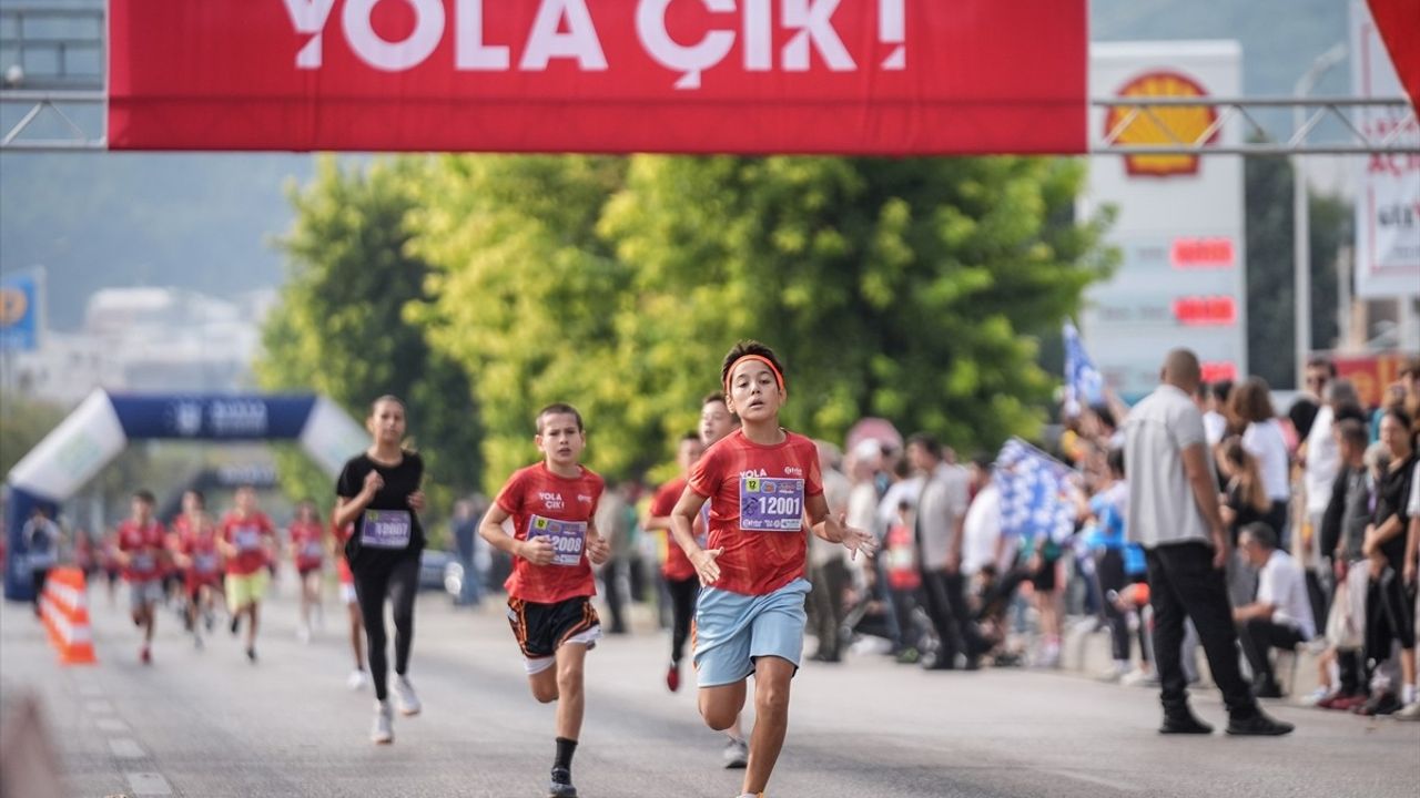 Bursa'da Eker I Run Koşusu Coşkusu