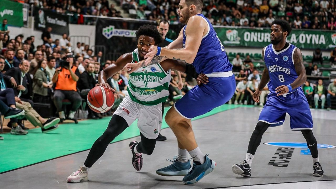 Bursaspor Info Yatırım, Anorthosis Famagusta'yı 86-79 Yendi