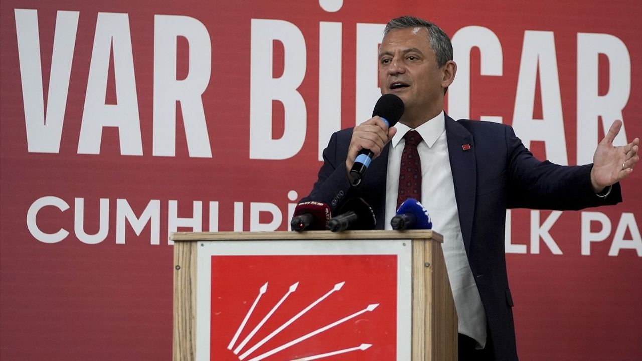 CHP Genel Başkanı Özgür Özel'in Üye Katılım Törenindeki Açıklamaları