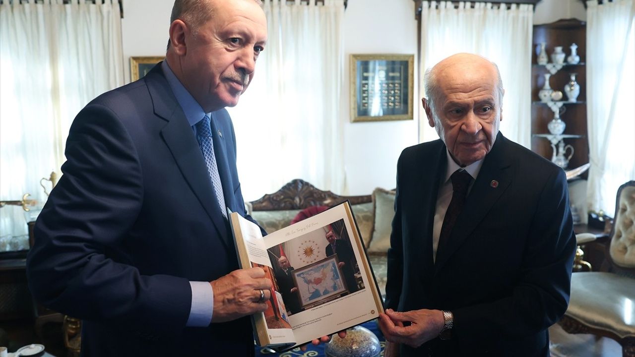 Cumhurbaşkanı Erdoğan'dan MHP Lideri Bahçeli'ye Ziyaret