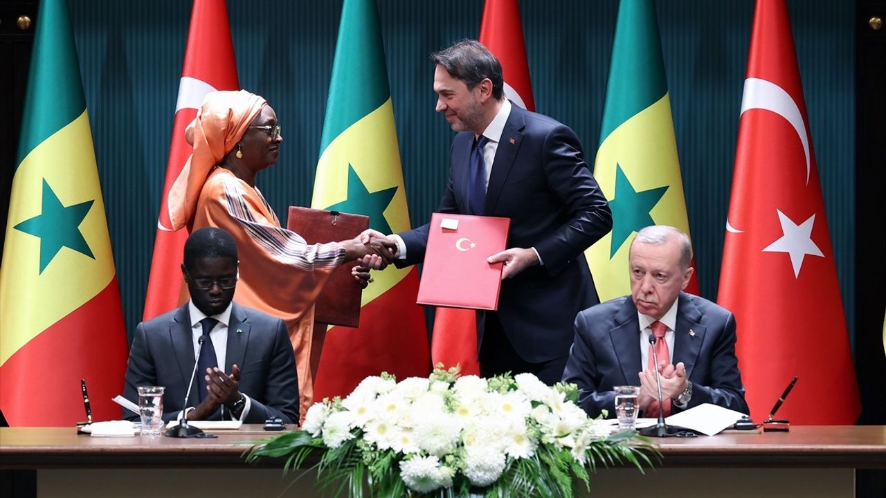 Cumhurbaşkanı Erdoğan'dan Senegal ile Ortak Basın Toplantısı