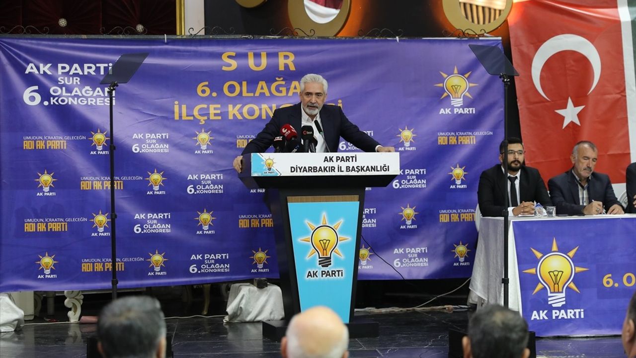 Diyarbakır'da AK Parti Kongresi Gerçekleşti