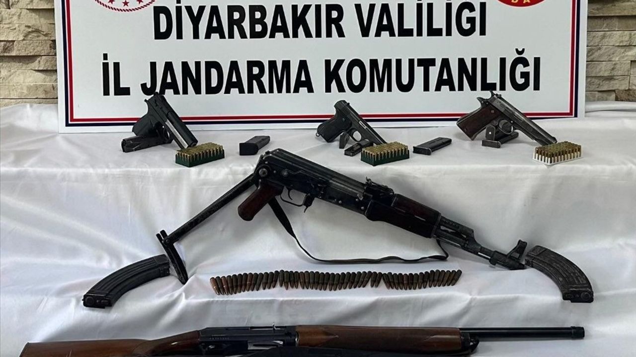 Diyarbakır'da Kaçak Silah Operasyonu: Bir Şüpheli Tutuklandı