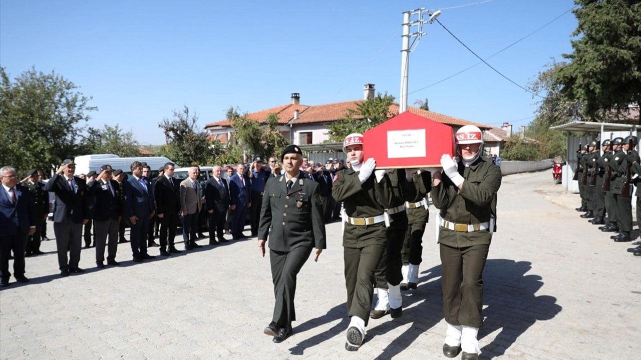 Edirne'de Kore Gazisi Mustafa Adıgüzel'in Cenazesi Defnedildi