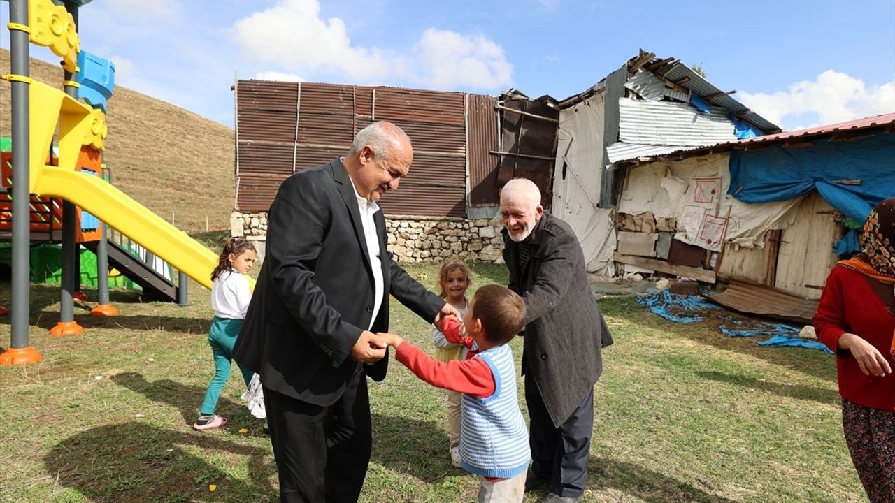 Erzurum'da Otizmli Çocuğun Park Hayali Gerçek Oldu