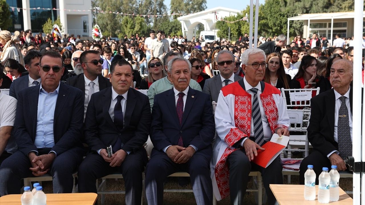 Eski TBMM Başkanı Bülent Arınç, Antalya Belek Üniversitesi'nin Açılış Töreninde