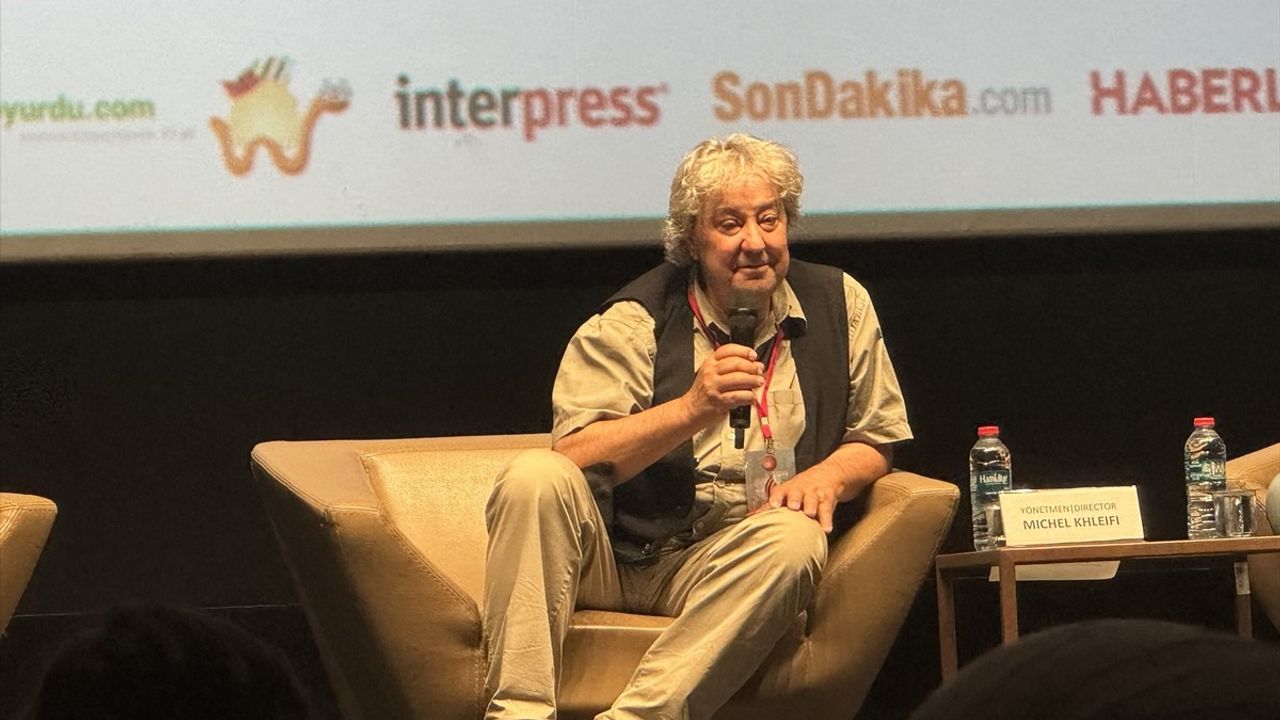 Filistinli Yönetmen Michel Khleifi İstanbul'da Sinema Sanatını Konuştu