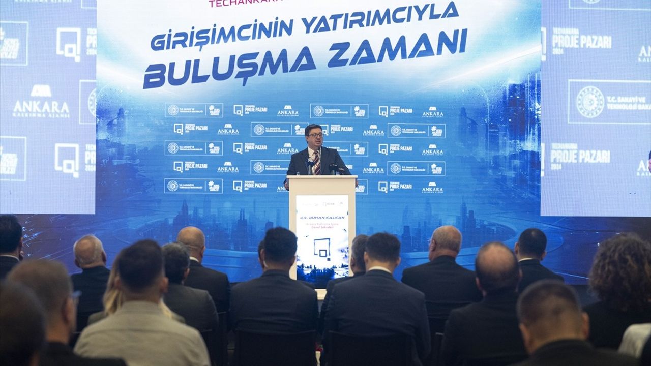 Girişimciler TechAnkara Proje Pazarı'nda Yatırımcılarla Buluştu