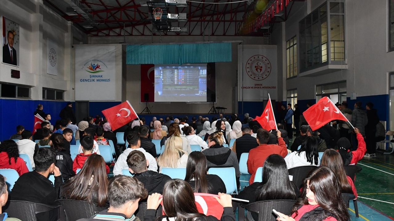 Harun Algül'ün Altın Madalyası Şırnak'ta Coşkuyla Kutlandı