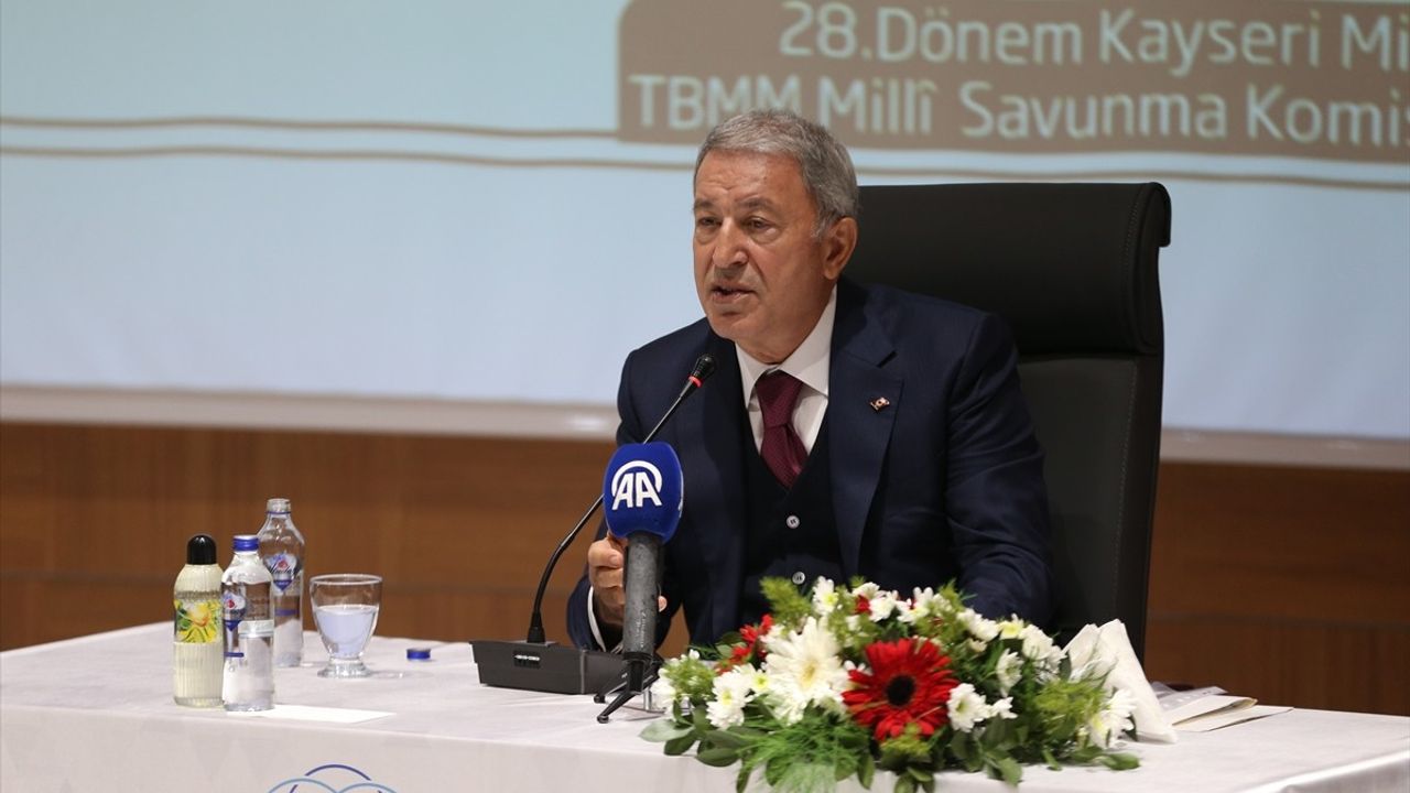 Hulusi Akar, Terörle Mücadelede Kararlılık Vurgusu Yaptı