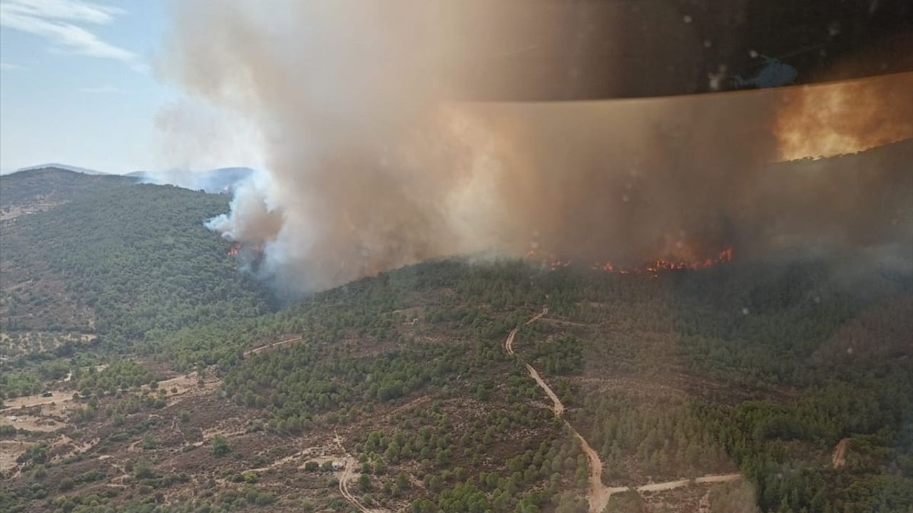 İzmir'deki Çöplük Yangınına Hızla Müdahale