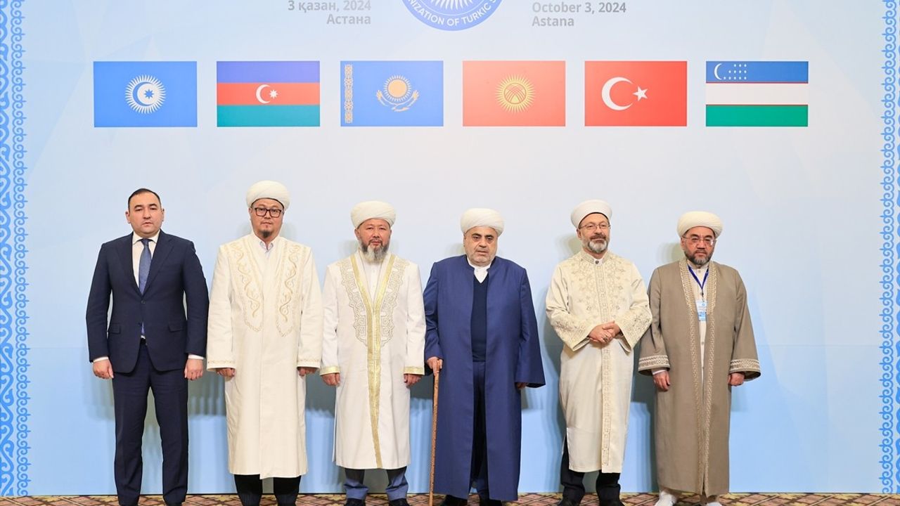 Kazakistan'da Türk Devletleri Teşkilatı Diyanet İşleri Başkanları Konseyi Toplantısı