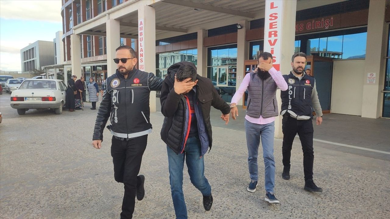 Konya'da Uyuşturucu Operasyonu: 2 Zanlı Tutuklandı