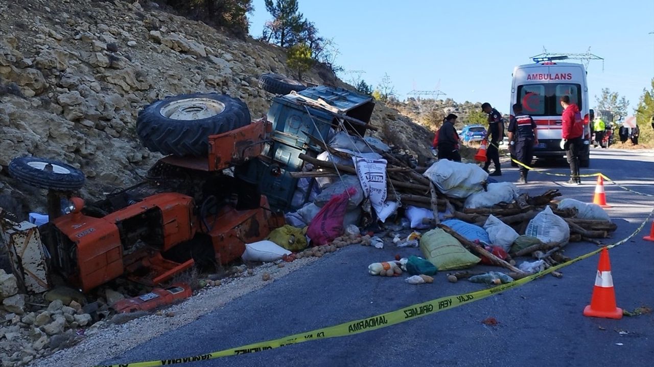 Mersin'de Traktör Kazası: Bir Kişi Hayatını Kaybetti