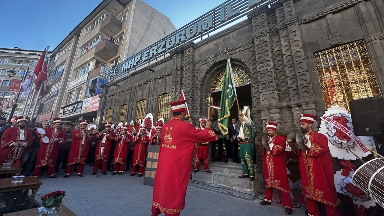 MHP'den Erzurum'da Yeni İl Başkanlığı Açılışı