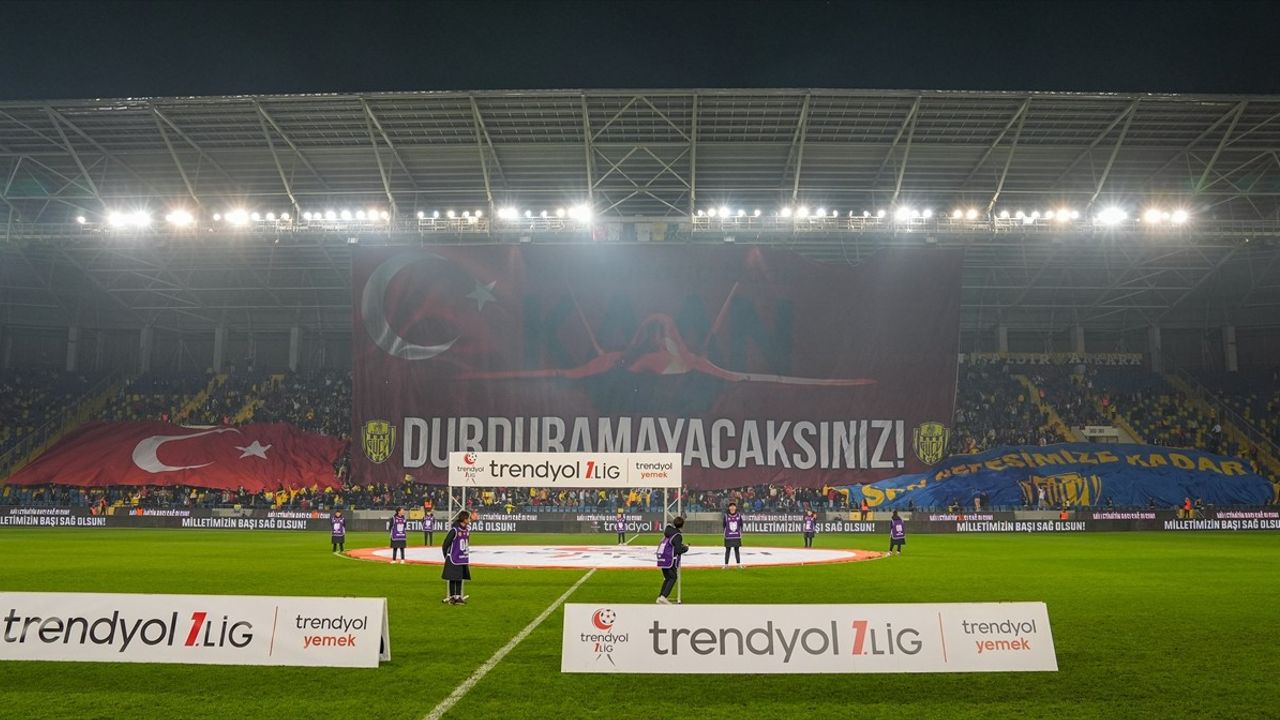 MKE Ankaragücü Taraftarından TUSAŞ'a Güçlü Destek