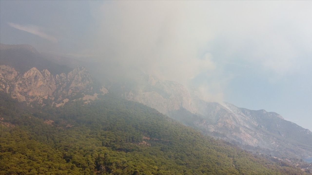 Muğla Orman Yangınlarıyla Mücadele Sürüyor