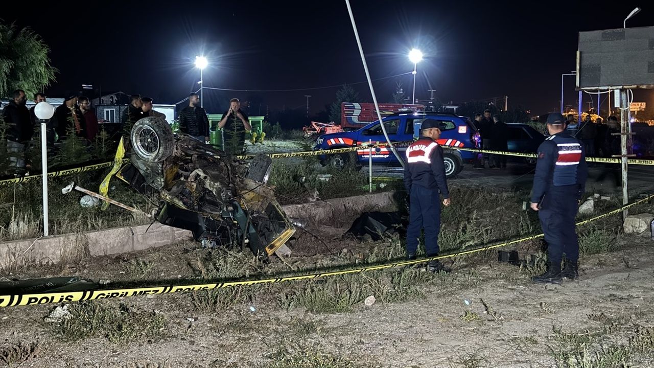 Nevşehir'de Feci Trafik Kazası: 1 Ölü, 3 Yaralı